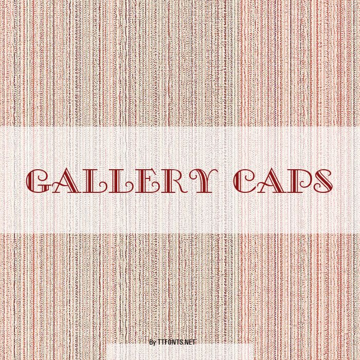 Gallery Caps example